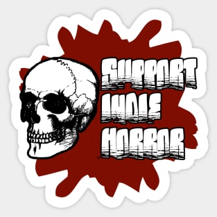 Support Indie Horror Sticker